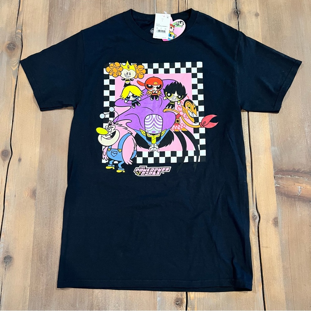 Cartoon Network Black Powerpuff Girls Tee